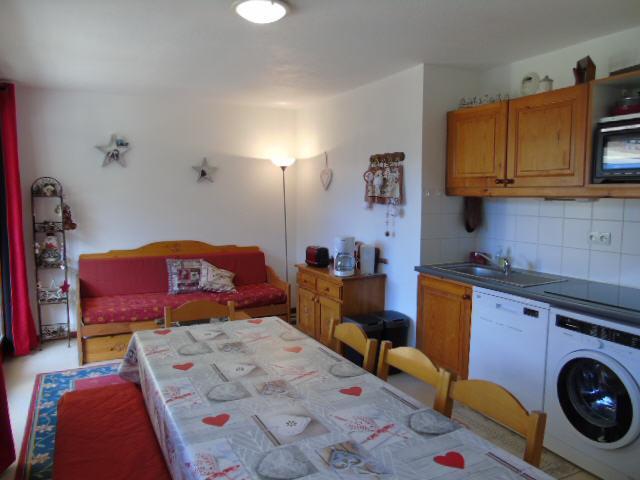 Holiday in mountain resort 4 room apartment cabin 8 people (J13) - Chalet Arrondaz - Valfréjus - Living room