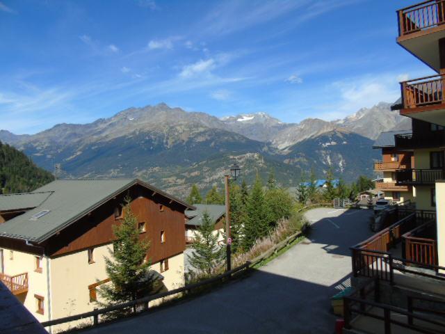 Urlaub in den Bergen 4-Zimmer-Holzhütte für 8 Personen (J01) - Chalet Arrondaz - Valfréjus - Balkon