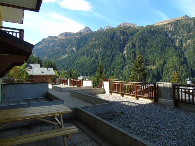 Urlaub in den Bergen 4-Zimmer-Holzhütte für 8 Personen (J01) - Chalet Arrondaz - Valfréjus - Balkon