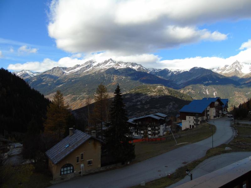 Wakacje w górach Apartament 4 pokojowy kabina 8 osób (F7) - Chalet Arrondaz - Valfréjus - Balkon