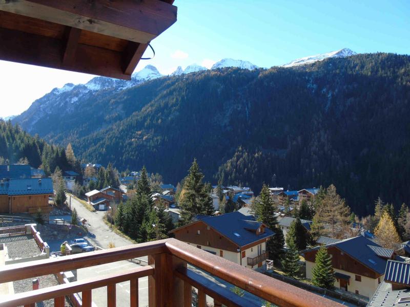 Vacaciones en montaña Apartamento 3 piezas cabina para 6 personas (I34) - Chalet Arrondaz - Valfréjus - Balcón