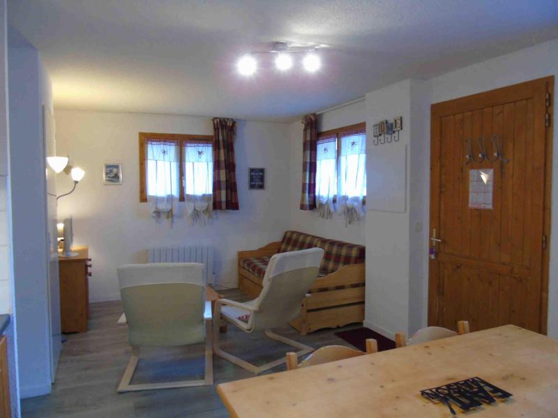 Vakantie in de bergen Appartement 2 kamers 6 personen (E2) - Chalet Arrondaz - Valfréjus - Woonkamer