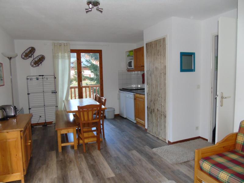 Vakantie in de bergen Appartement 3 kabine kamers 6 personen (C3) - Chalet Arrondaz - Valfréjus - Woonkamer