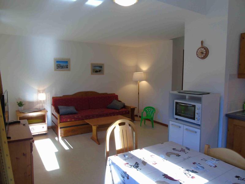 Vakantie in de bergen Appartement 3 kabine kamers 6 personen (I34) - Chalet Arrondaz - Valfréjus - Woonkamer