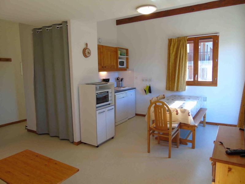 Vakantie in de bergen Appartement 3 kabine kamers 6 personen (I34) - Chalet Arrondaz - Valfréjus - Woonkamer