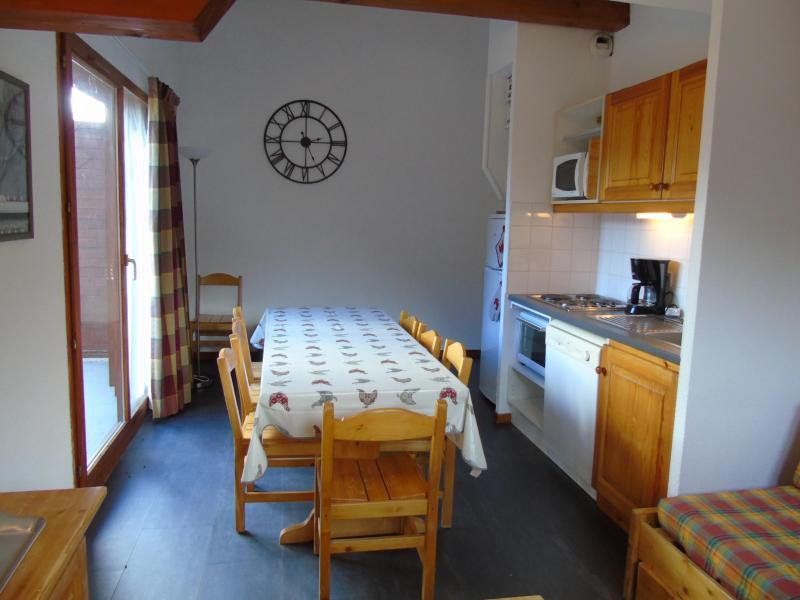 Vakantie in de bergen Appartement 4 kabine kamers 8 personen (F7) - Chalet Arrondaz - Valfréjus - Woonkamer