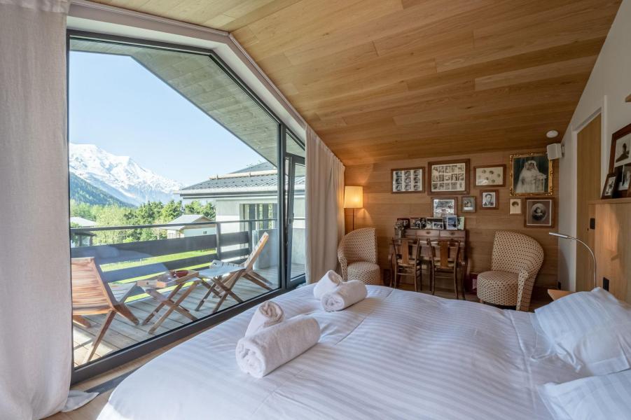 Holiday in mountain resort 8 room triplex chalet 14 people - Chalet Artic - Chamonix - Bedroom