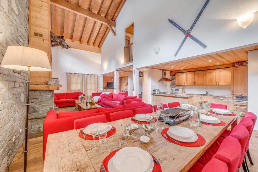 Holiday in mountain resort 7 room chalet 12 people (CH) - Chalet Aspen - Tignes - Dining area