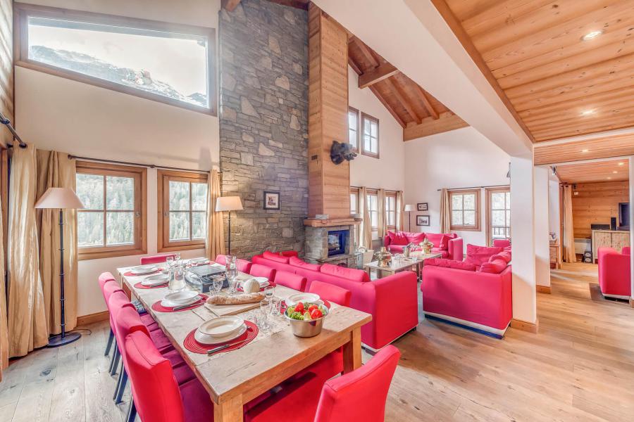 Holiday in mountain resort 7 room chalet 12 people (CH) - Chalet Aspen - Tignes - Living room