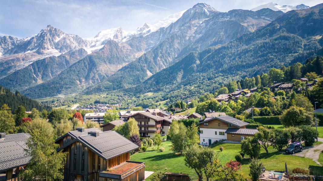 Urlaub in den Bergen 7 Zimmer Chalet für 12 Personen - Chalet Athina - Les Houches - Draußen im Sommer