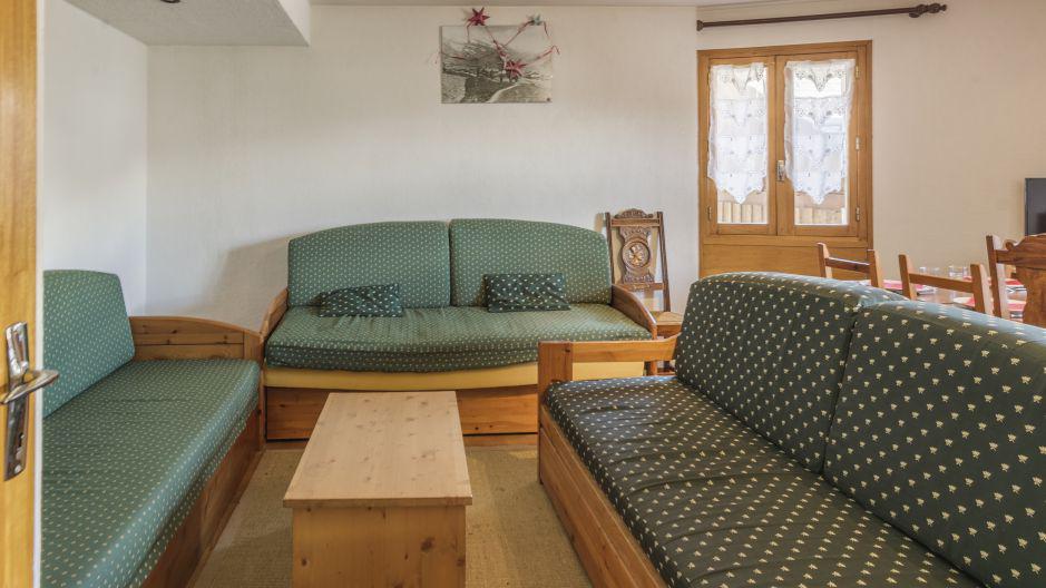 Holiday in mountain resort 8 room triplex chalet 14 people - Chalet Balcons Acacia - Saint Martin de Belleville - Bench seat