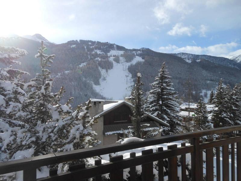 Urlaub in den Bergen 5 Zimmer Maisonettewohnung für 8 Personen (2801) - Chalet Bambi Laroche - Serre Chevalier - Balkon