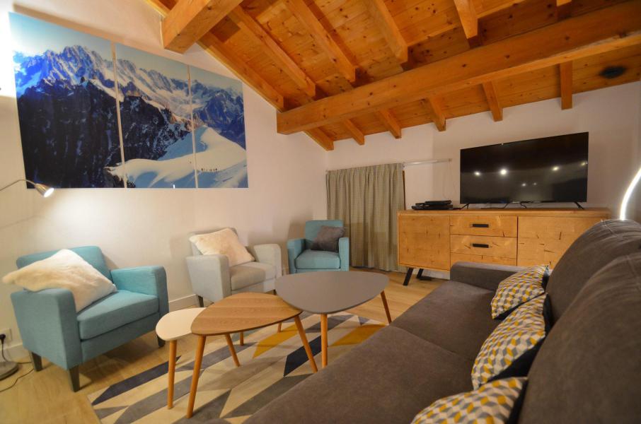 Urlaub in den Bergen 3-Zimmer-Appartment für 4 Personen (1) - Chalet Barthélémy - Saint Martin de Belleville - Wohnzimmer
