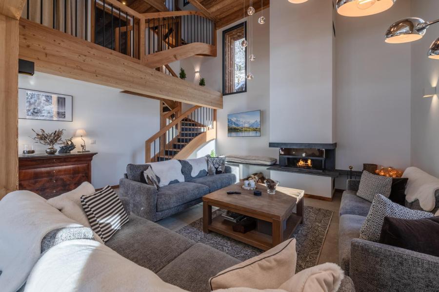 Vacanze in montagna Chalet su 4 piani 9 stanze per 12 persone - Chalet Beaufaire - Morzine - Soggiorno