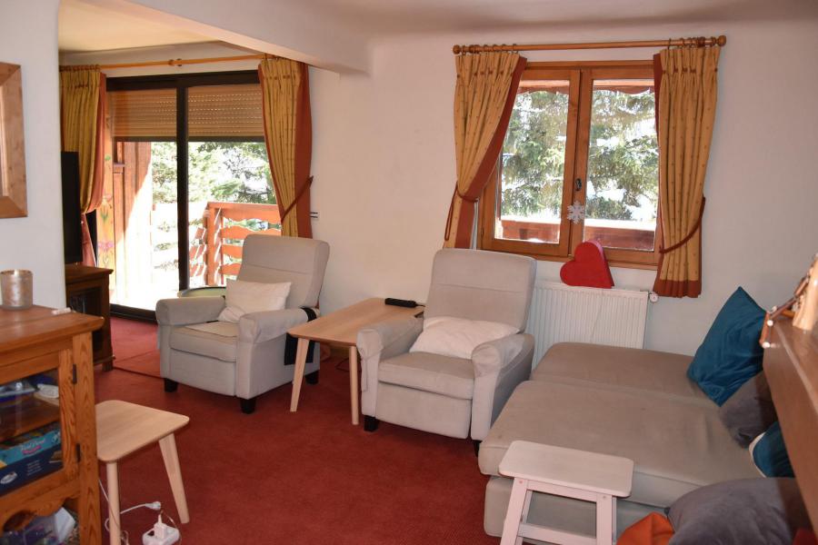 Holiday in mountain resort 6 room triplex chalet 8 people - Chalet Beaulieu - Pralognan-la-Vanoise - Living room