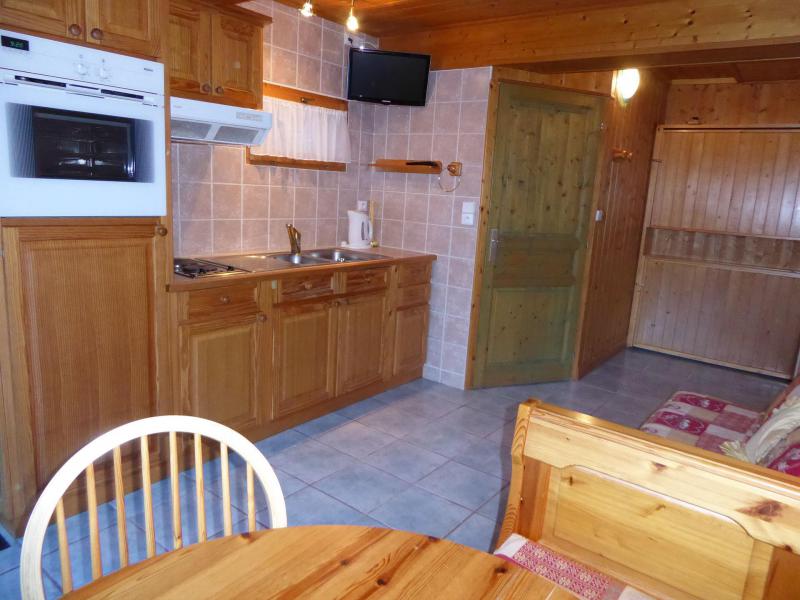 Holiday in mountain resort Studio 4 people - Chalet Beaulieu - Pralognan-la-Vanoise - Kitchen