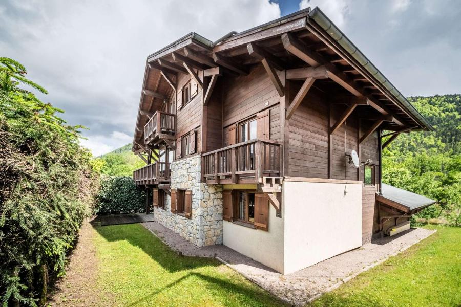 Urlaub in den Bergen Triplex-Chalet 10 zimmer 17 Personnen - Chalet Beauséjour - Morzine - Draußen im Sommer