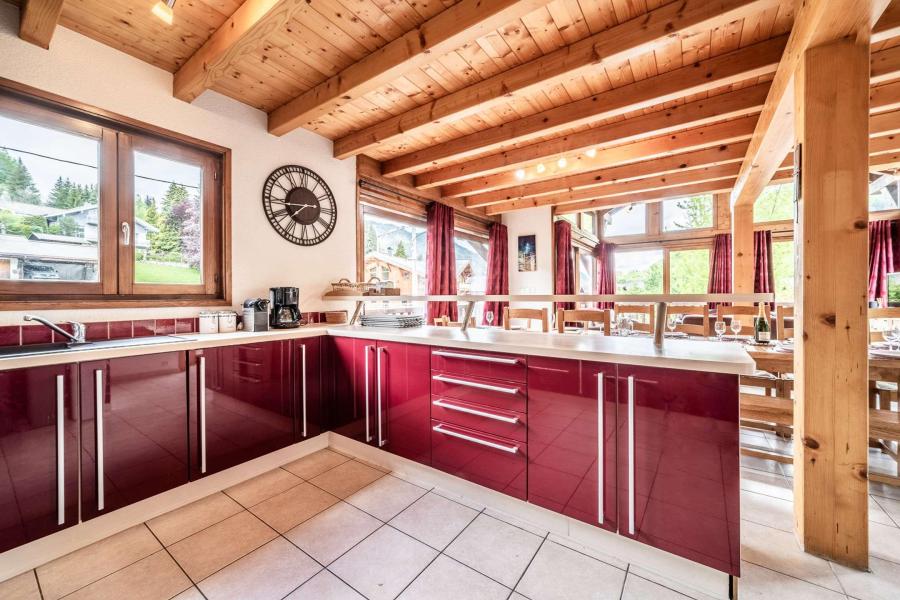 Vakantie in de bergen Chalet triplex 10 kamers 17 personen - Chalet Beauséjour - Morzine - Keukenblok