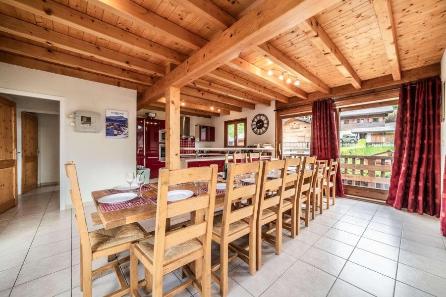 Urlaub in den Bergen Triplex-Chalet 10 zimmer 17 Personnen - Chalet Beauséjour - Morzine - Wohnzimmer