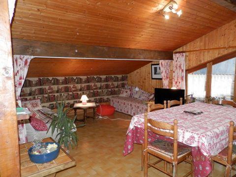 Каникулы в горах Апартаменты 2 комнат 5 чел. - Chalet Bel Horizon - Châtel - Салон