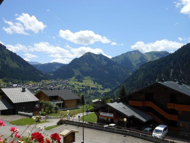 Vacances en montagne Appartement 2 pièces 5 personnes - Chalet Bel Horizon - Châtel - Balcon