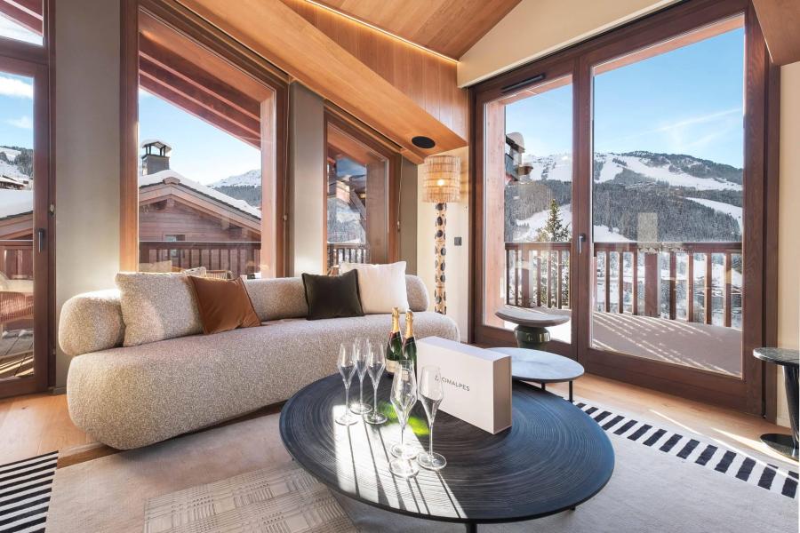 Holiday in mountain resort 5 room chalet 10 people (2) - Chalet Belle Place - Courchevel - Living room