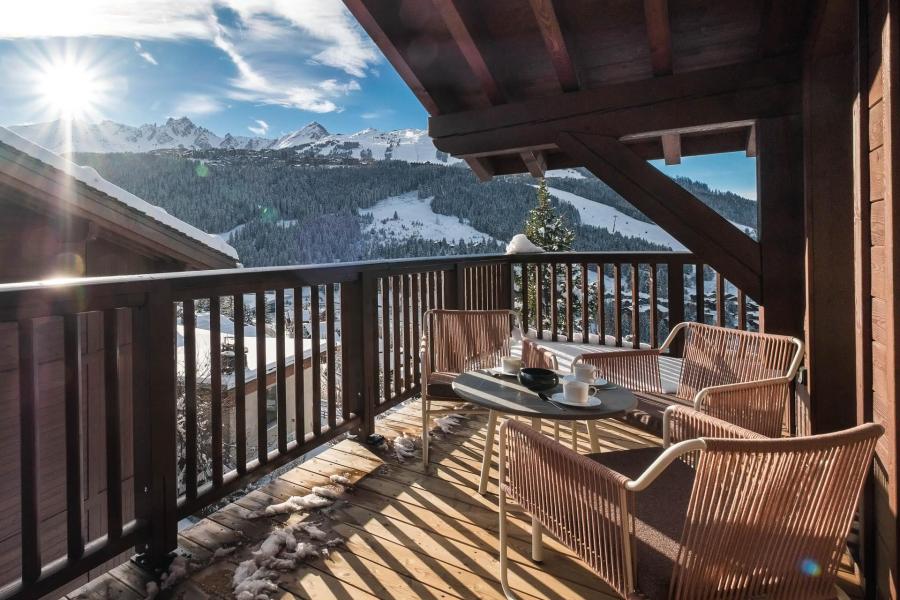 Holiday in mountain resort 5 room chalet 10 people (2) - Chalet Belle Place - Courchevel - Terrace