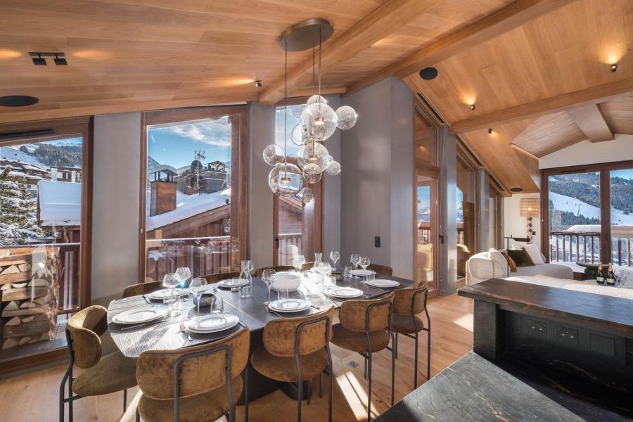 Urlaub in den Bergen 5 Zimmer Chalet für 10 Personen (2) - Chalet Belle Place - Courchevel - Wohnzimmer