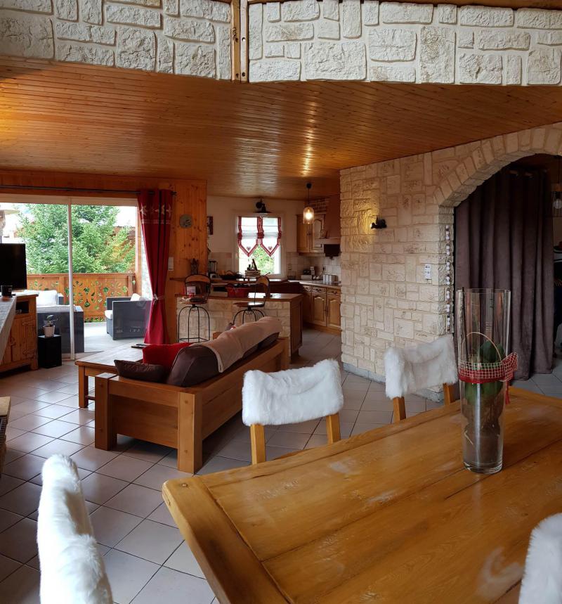 Holiday in mountain resort 4 room duplex apartment 9 people - Chalet Belledonne - La Toussuire - Living room