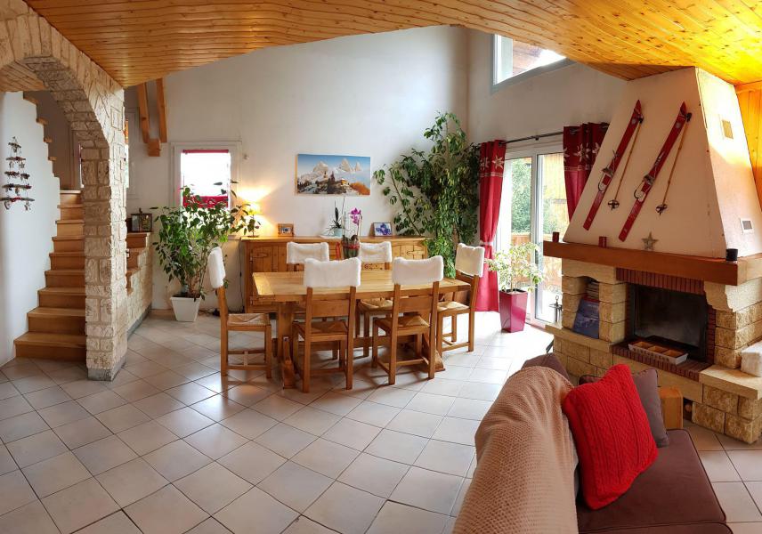 Urlaub in den Bergen 4 Zimmer Maisonettewohnung für 9 Personen - Chalet Belledonne - La Toussuire - Wohnzimmer