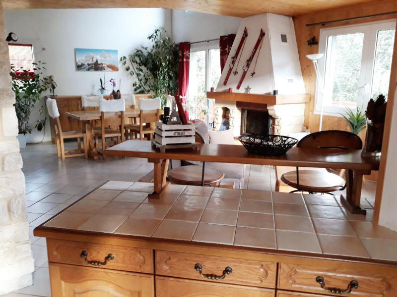 Urlaub in den Bergen 4 Zimmer Maisonettewohnung für 9 Personen - Chalet Belledonne - La Toussuire - Wohnzimmer