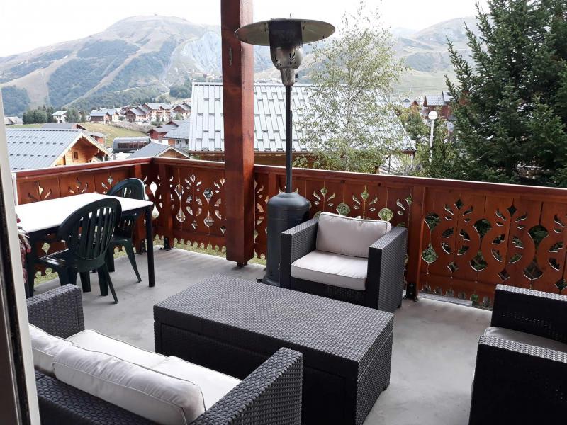 Rent in ski resort 4 room duplex apartment 9 people - Chalet Belledonne - La Toussuire - Summer outside