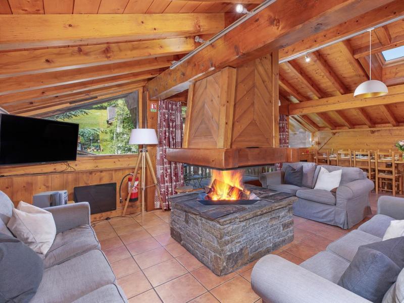 Vacances en montagne Chalet 9 pièces 15 personnes - Chalet Bettaix Eden - Les Menuires - Séjour