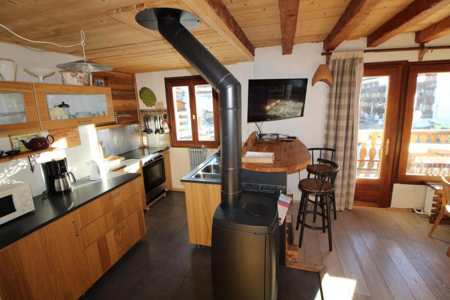 Vakantie in de bergen Appartement 4 kamers 8 personen (1P) - Chalet Bobech - Tignes - Keukenblok