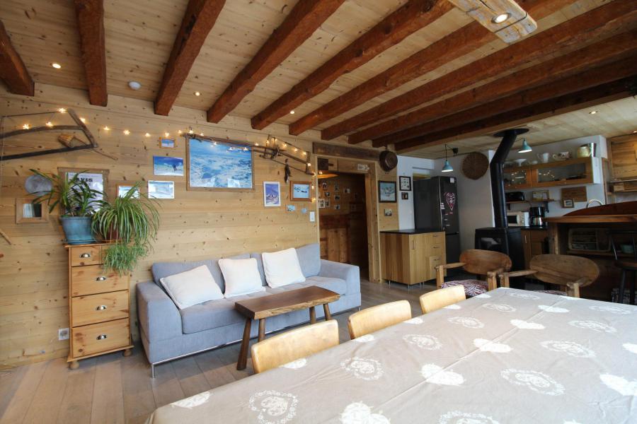 Vakantie in de bergen Appartement 4 kamers 8 personen (1P) - Chalet Bobech - Tignes - Woonkamer