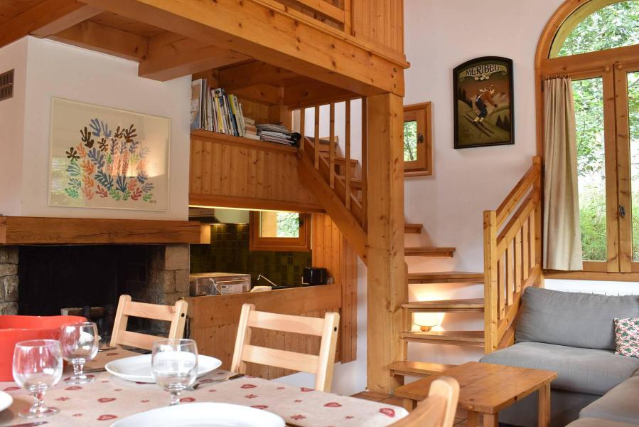 Holiday in mountain resort 3 room duplex chalet 6 people (MRB000-107) - Chalet Bonmartin - Méribel - Living room