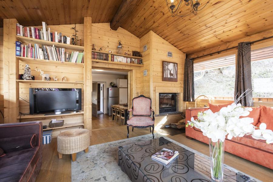 Vacanze in montagna Chalet 4 stanze per 7 persone - Chalet Boudu  - La Plagne - Soggiorno