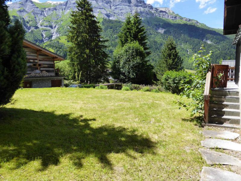 Vacances en montagne Chalet Buchan - Les Contamines-Montjoie - Extérieur été