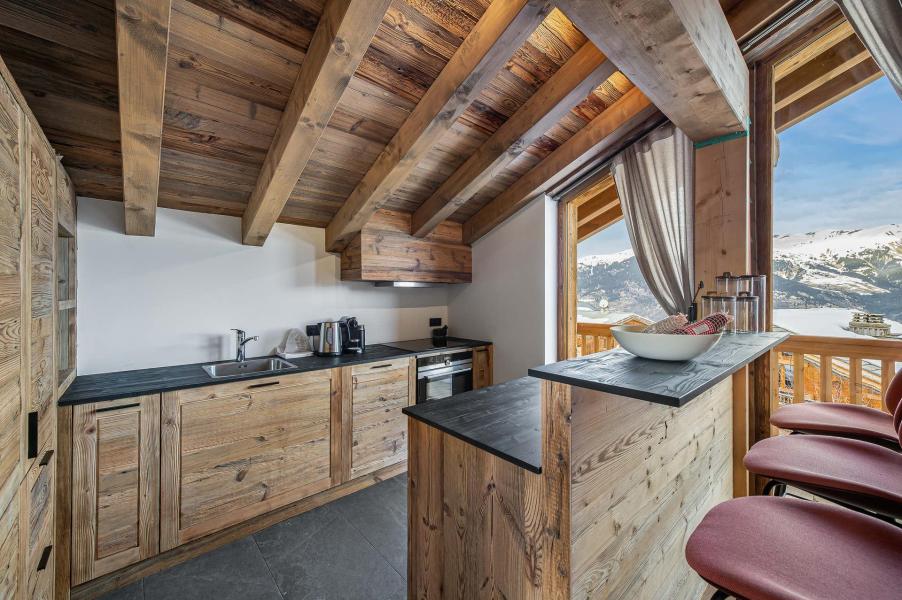 Urlaub in den Bergen 7 Zimmer Chalet für 14 Personen - Chalet Carcentina - Courchevel - Küche