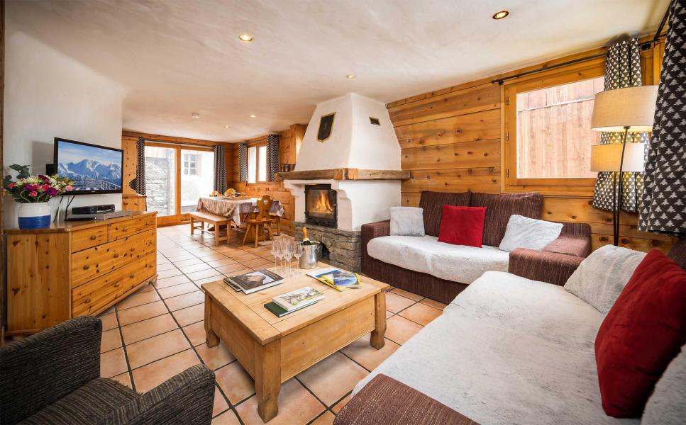 Holiday in mountain resort Chalet Castors - Méribel - Living room