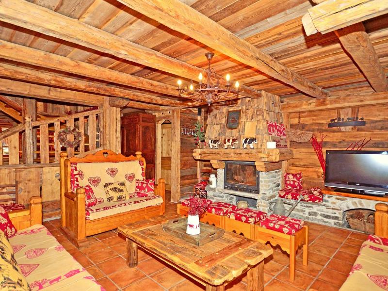 Urlaub in den Bergen Chalet Champagny CPV01 - Champagny-en-Vanoise - Wohnzimmer
