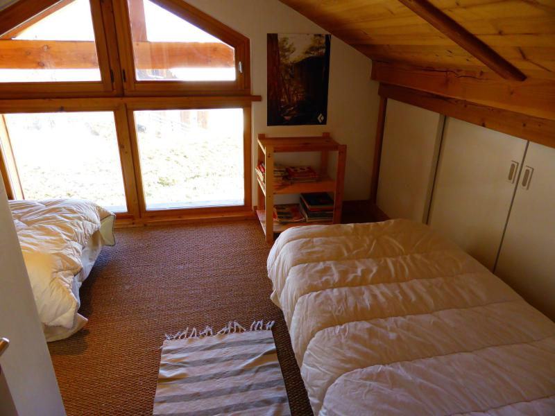 Holiday in mountain resort 5 room duplex chalet 8 people - Chalet Champelet - Les Contamines-Montjoie - Bedroom