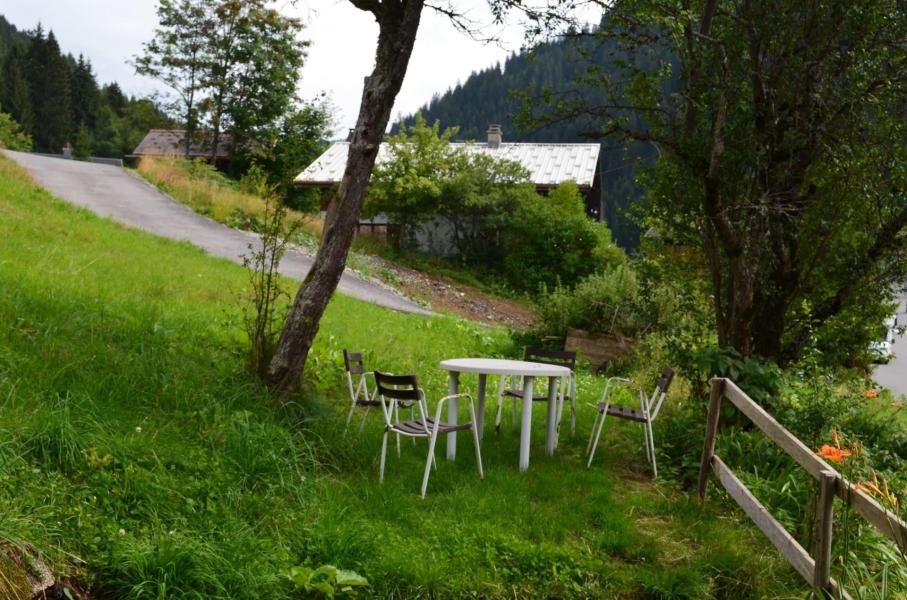 Urlaub in den Bergen 2-Zimmer-Holzhütte für 6 Personen - Chalet CHEZ LA LOUISE - Châtel - Terrasse