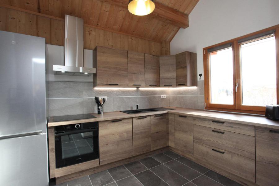 Holiday in mountain resort 3 room duplex chalet 8 people - Chalet Chez Tom - La Toussuire - Kitchen