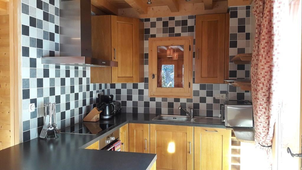 Holiday in mountain resort 5 room chalet 8 people - Chalet Chien Noir - Les Gets - Kitchenette