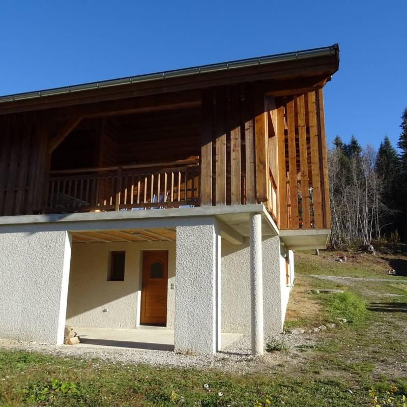 Rent in ski resort 5 room chalet 8 people - Chalet Chien Noir - Les Gets - Summer outside