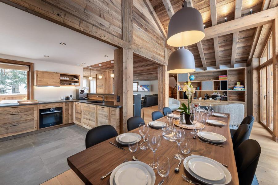Holiday in mountain resort 6 room chalet 10 people - Chalet Ciuk - Courchevel - Living room