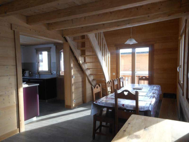 Holiday in mountain resort 6 room duplex chalet 10 people - Chalet Clefs des Pistes - Le Grand Bornand - Living room