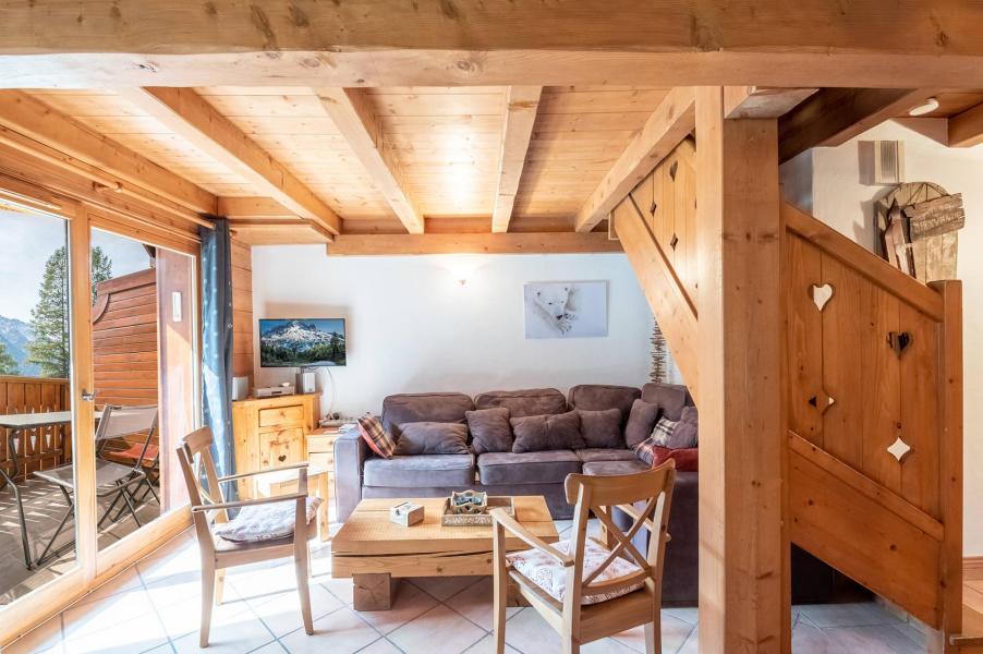 Vakantie in de bergen Appartement 4 kamers 8 personen - Chalet Clos des Etoiles - Chamonix - Woonkamer