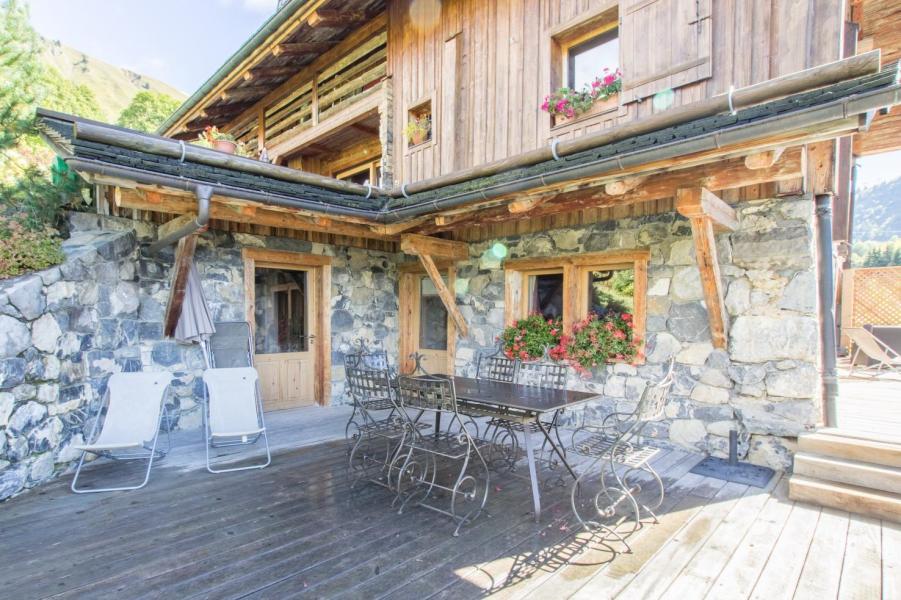 Каникулы в горах Апартаменты 4 комнат кабин 6 чел. - Chalet Coeur de neige - Le Grand Bornand - Терраса